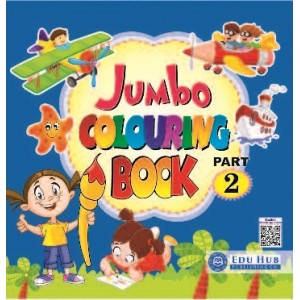 Edu Hub Jumbo Colouring Book Part-2